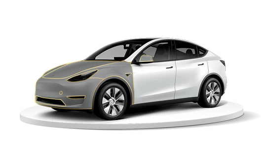 Kit PPF Tesla Model Y Face Avant - PPF Your Tesla