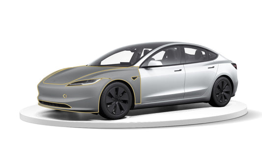 PPF Tesla Model 3 Highland Face Avant - PPF Your Tesla