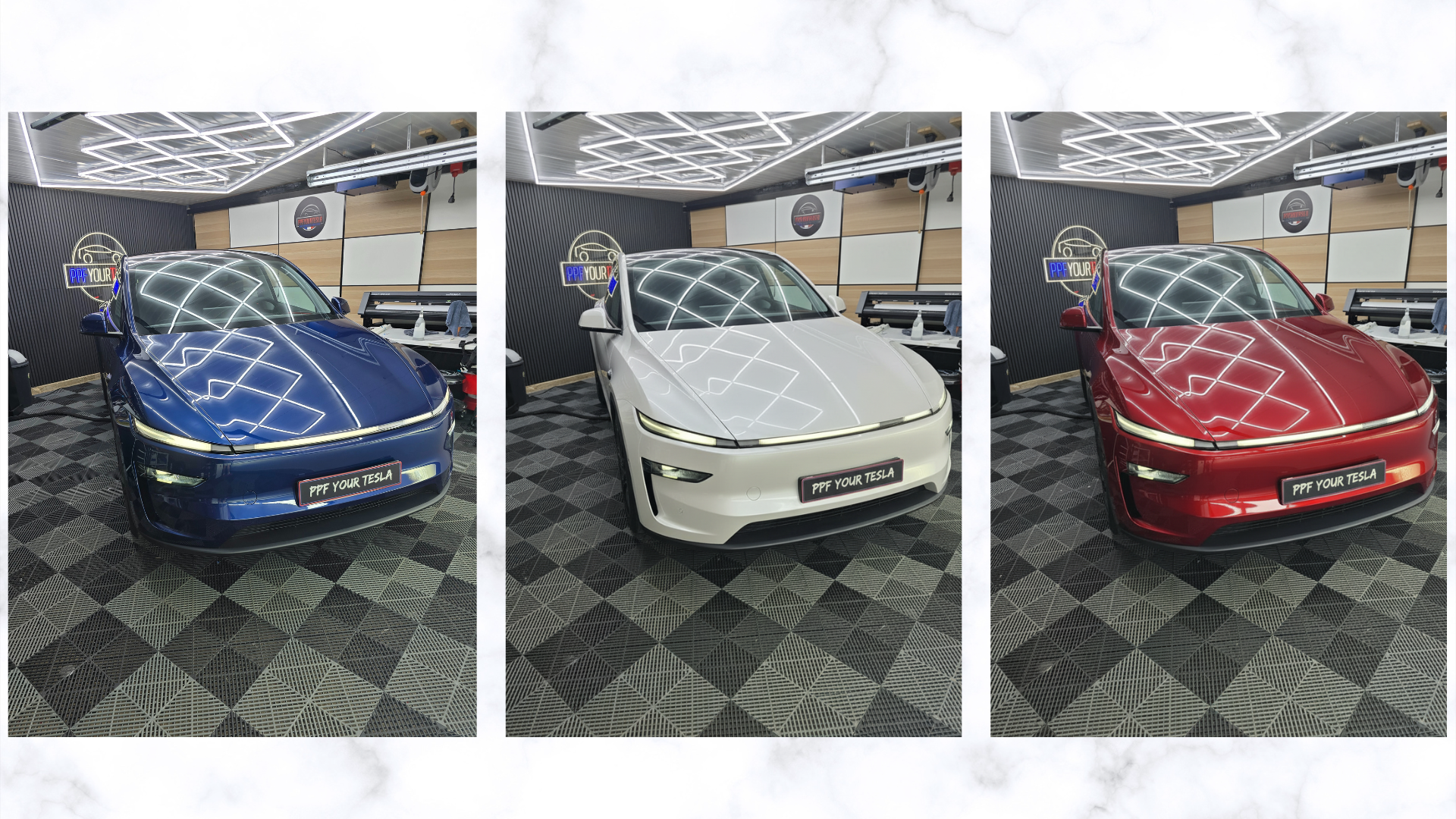 PPF Tesla film de protection pour voiture tesla à Nancy