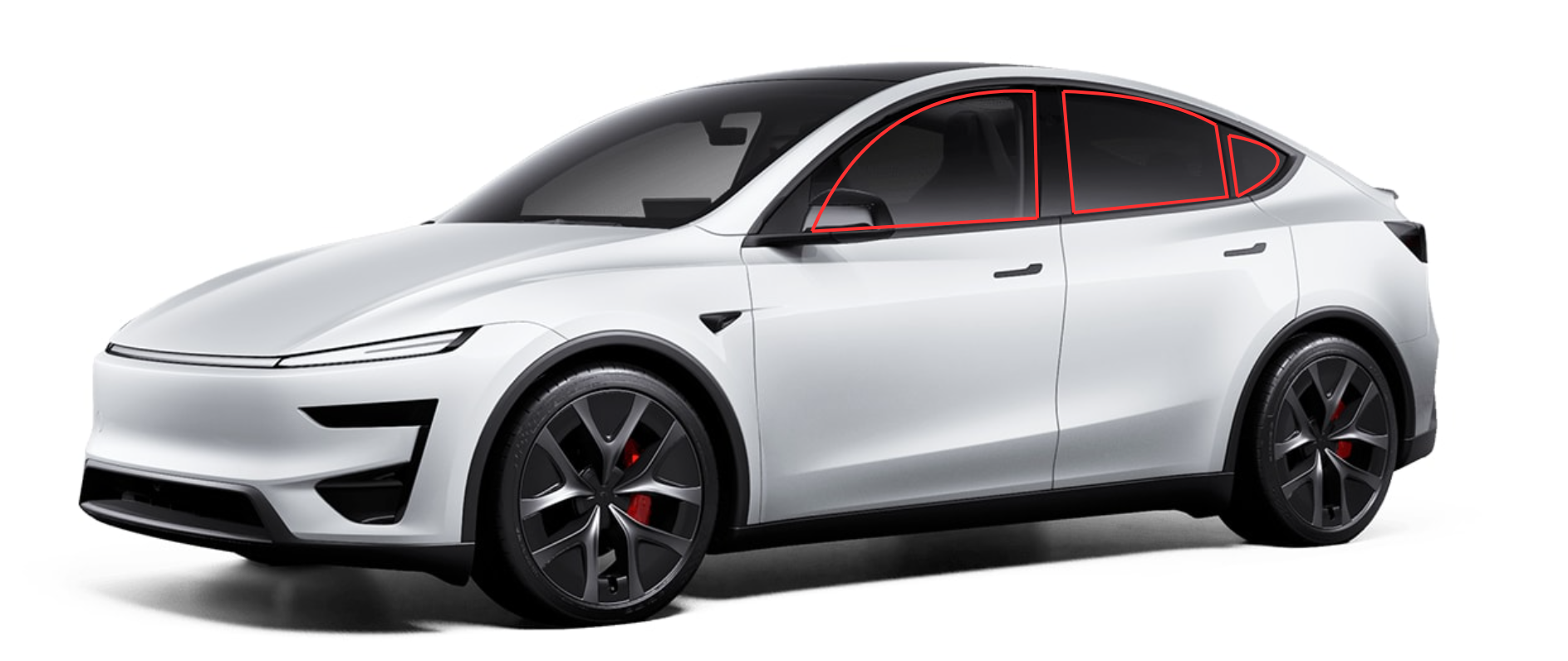 Vitres teintés tesla model Y en Lorraine