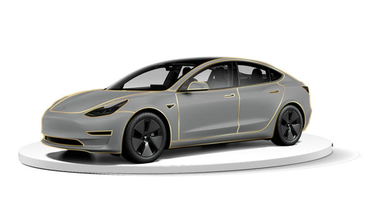 Kit PPF Tesla Model 3 Transparent - PPF Your Tesla